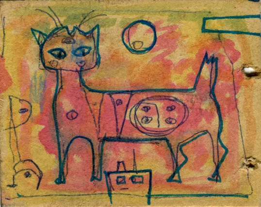 Animal - Cat - Moon