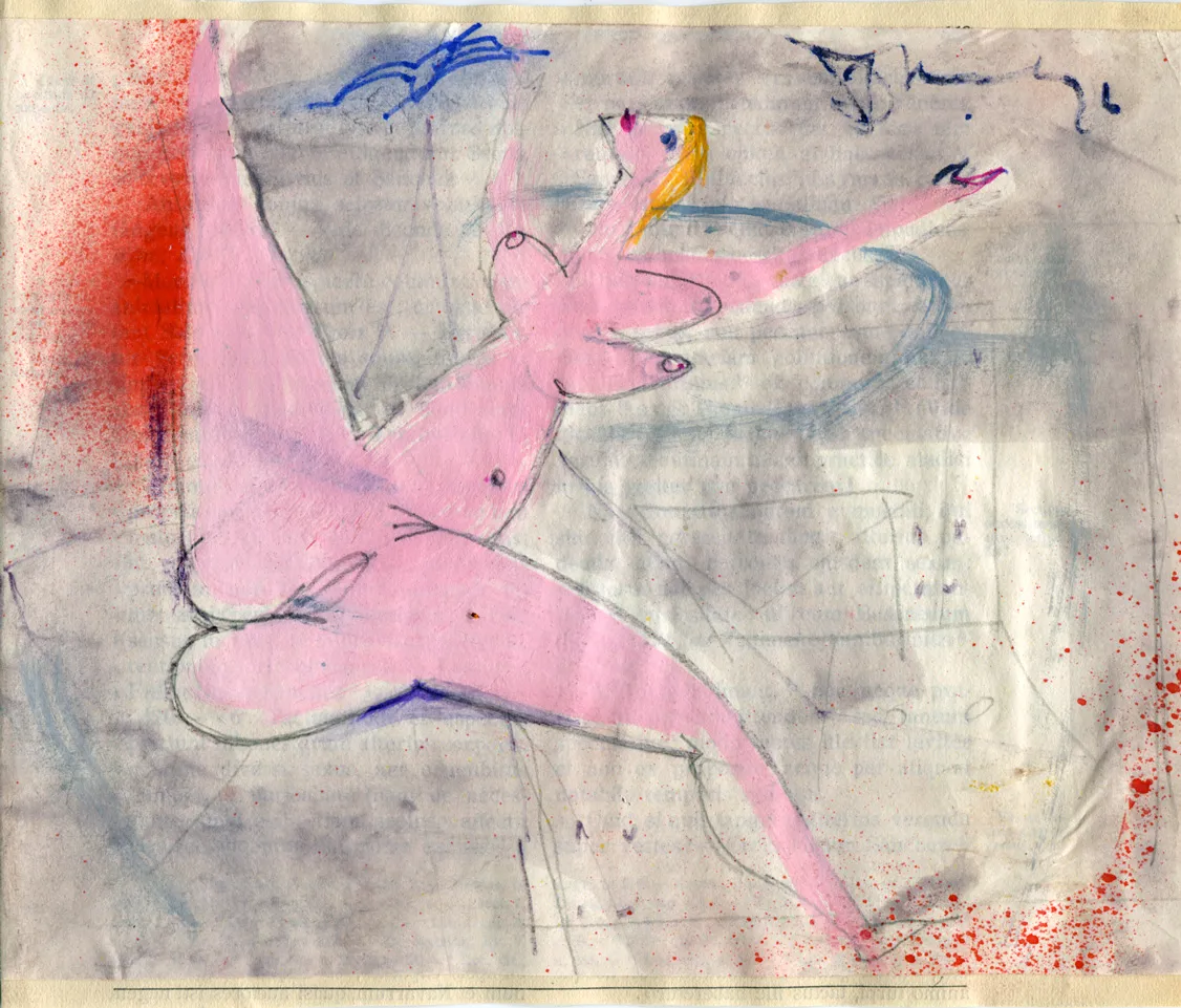 Animal - Bird - Nude - Woman
