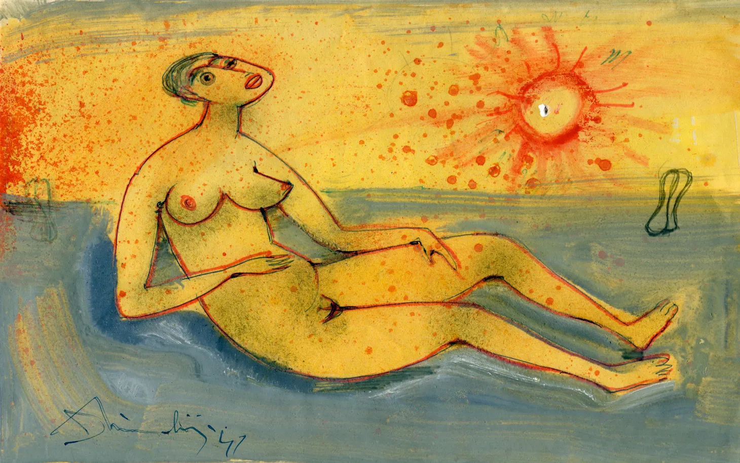 Nude - Sun - Woman