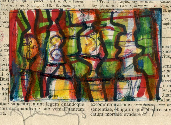 Dated - Figure - Signed