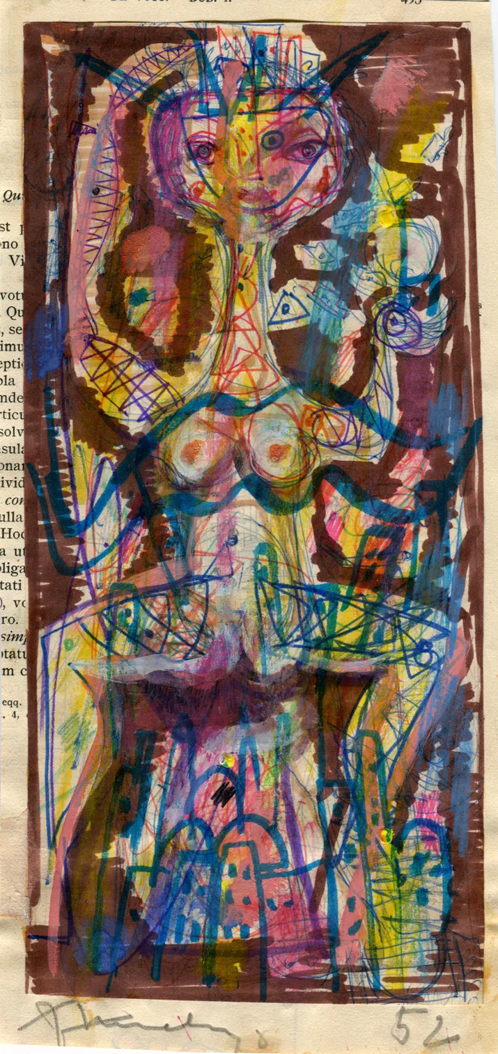 Dated - Nude - Signed - Woman