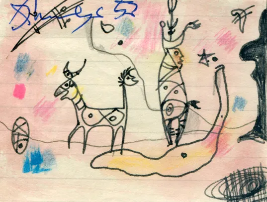 Animal - Circus - Dated - North-Africa - Signed