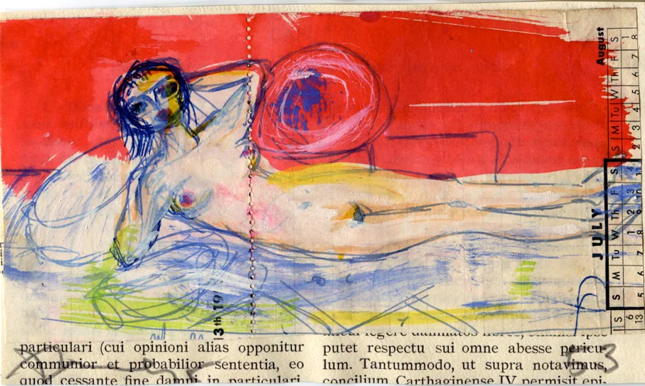 Dated - Nude - Signed - Woman