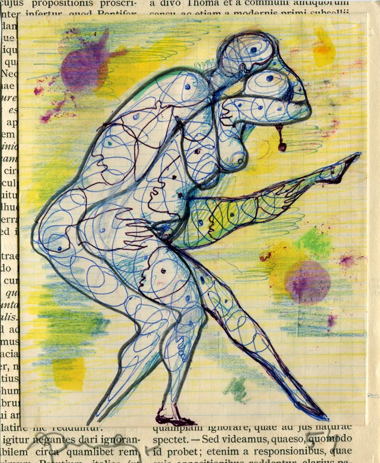 Couple - Dated - Signed