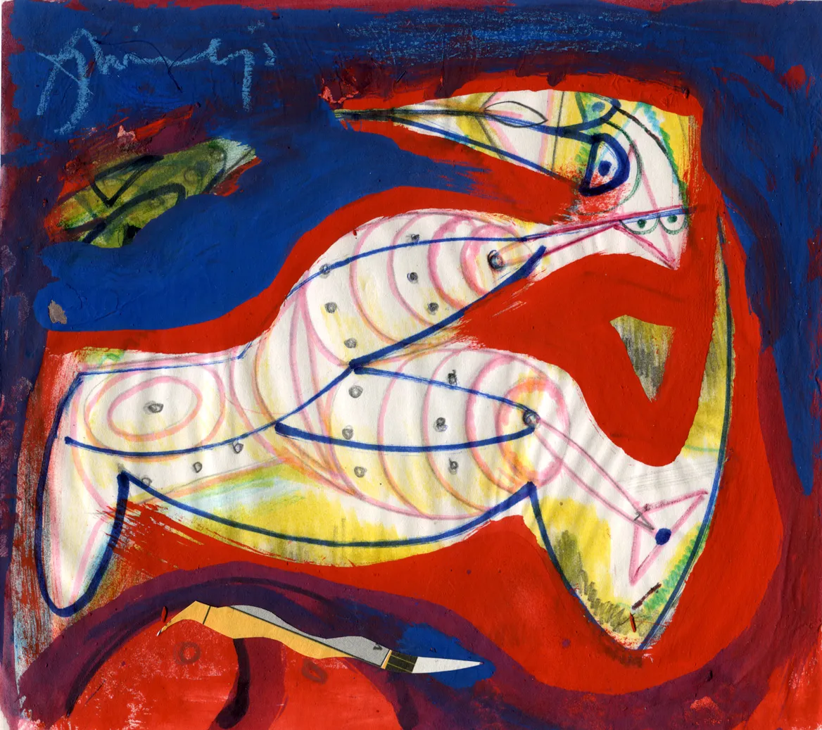 Collage - Figure - Signed