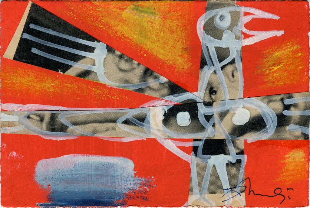 Animal - Bird - Collage - Signed