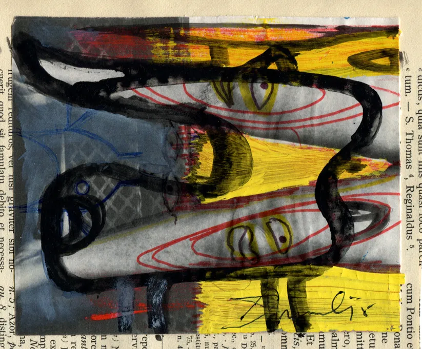 Animal - Candy - Collage - Signed