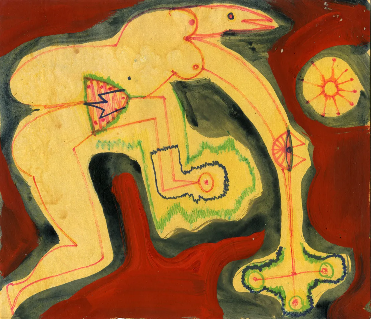 Bird - Sun - Woman