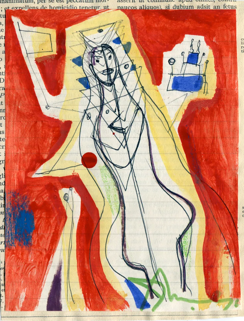 Nude - Signed - Woman