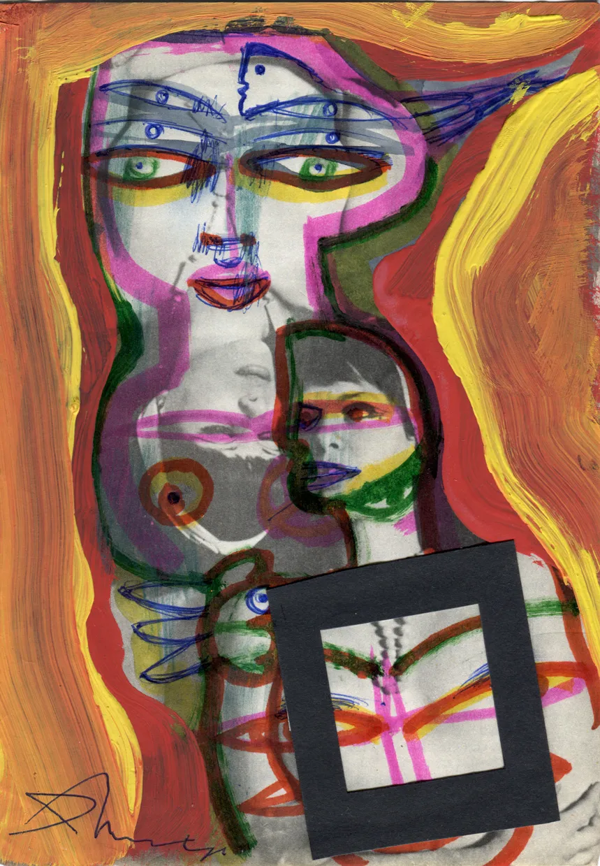Candy - Collage - Signed