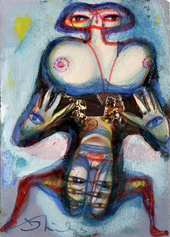 Candy - Collage - Signed